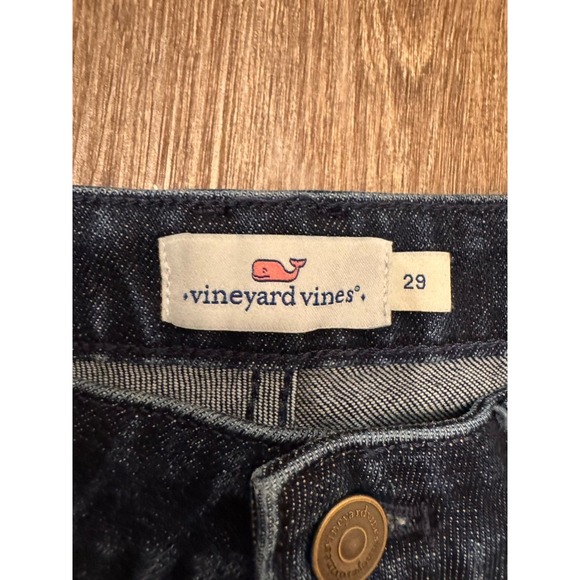 Vineyard Vines High Rise Kick Flare Jeans Size 29 Dark Wash Stretch USA NWT - Picture 6 of 9